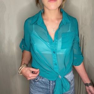 Rue 21 Sheer Blouse